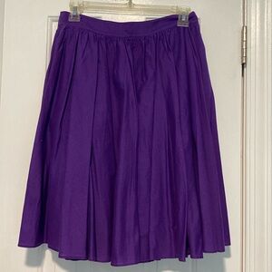 J. Crew Purple Midi Skirt
